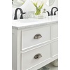 Amerock | Cabinet Cup Pull | Gunmetal | 3 inch. (76 mm) & 4 inch. (102 mm) Center to Center | Ashby | 1 Pack | Drawer Pull | Drawer Handle | Cabinet Hardware(Gunmetal)