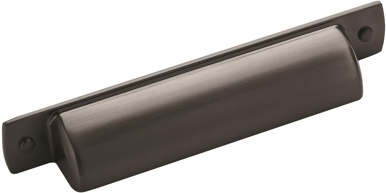 image:imageAmerock Cabinet Cup Pull Graphite 3 inch 76 mm Center to Center Rochdale 1 Pack Drawer Pull Drawer Handle Cabinet HardwareGraphite