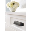 Amerock | Cabinet Cup Pull | Graphite | 3 inch (76 mm) Center to Center | Rochdale | 1 Pack | Drawer Pull | Drawer Handle | Cabinet Hardware(Oil Rubbed Bronze)