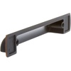 Amerock | Cabinet Cup Pull | Graphite | 3 inch (76 mm) Center to Center | Rochdale | 1 Pack | Drawer Pull | Drawer Handle | Cabinet Hardware(Oil Rubbed Bronze)