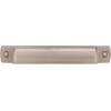 Amerock | Cabinet Cup Pull | Graphite | 3 inch (76 mm) Center to Center | Rochdale | 1 Pack | Drawer Pull | Drawer Handle | Cabinet Hardware(Satin Nickel)