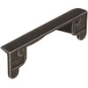 Amerock | Cabinet Cup Pull | Wrought Iron Dark | 3 inch (76 mm) Center to Center | Inspirations | 1 Pack | Drawer Pull | Drawer Handle | Cabinet Hardware