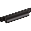 Amerock | Cabinet Cup Pull | Graphite | 3 inch (76 mm) Center to Center | Rochdale | 1 Pack | Drawer Pull | Drawer Handle | Cabinet Hardware(Matte Black)