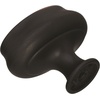 Amerock | Cabinet Knob | Satin Nickel | 1-1/2 inch (38 mm) Length | Manor | 1 Pack | Drawer Knob | Cabinet Hardware(Oil Rubbed Bronze)